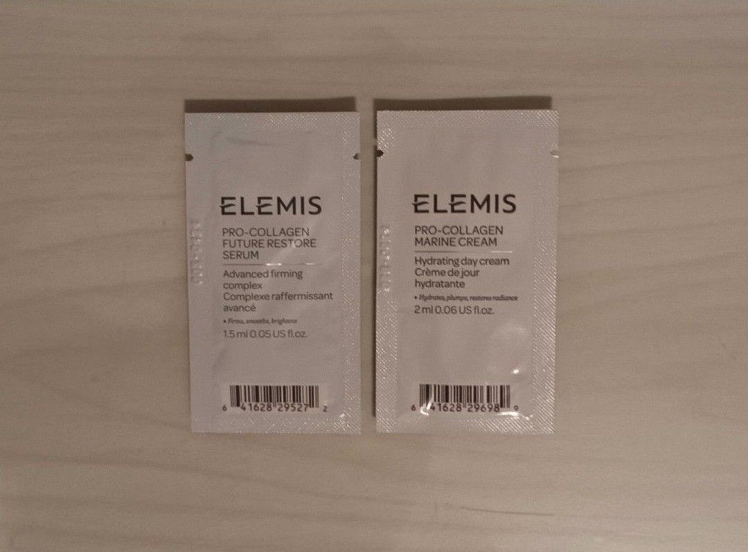 由 ha0293763 (刊登 ID 1383023657，圖片 1) 提交，位於 台北市 (Taipei) 的 ELEMIS 海洋膠原緊緻精華乳霜 (類別：護膚、清潔產品)，說明：ELEMIS 海洋膠原緊緻精華乳霜 2027.06 *1 30/包 #多帶皆可議價 麻煩私訊 #想要清出空間 所以不換物謝謝 #限旋轉下單。