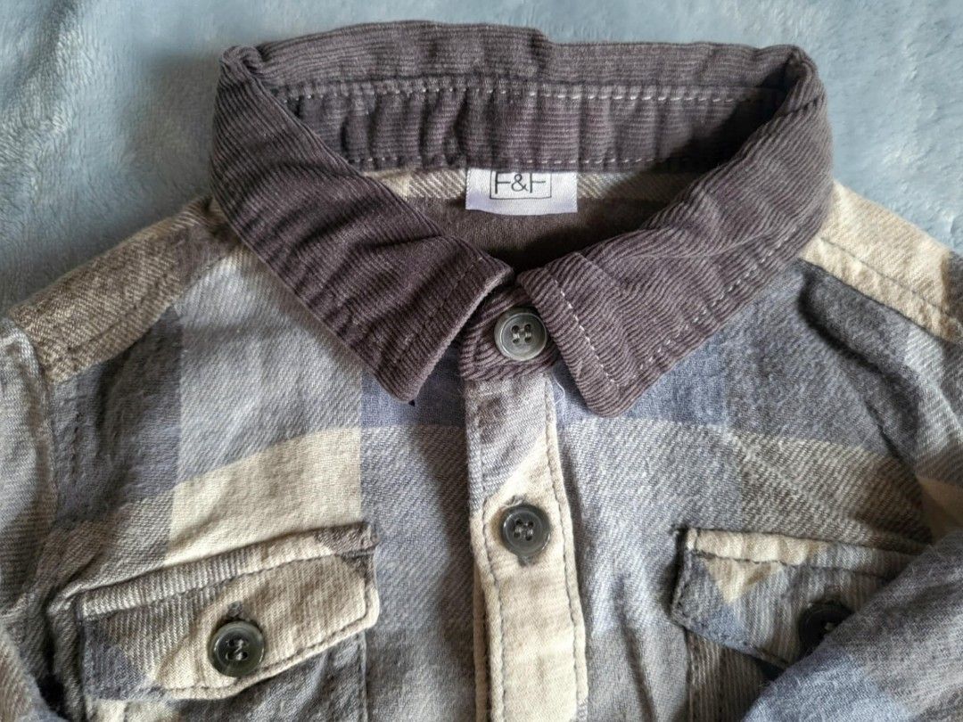 F&F kids longsleeves (Category: Babies & Kids Fashion) located in Manila. Submitted by cy_1031 (Listing ID 1382987866, Image 2). Description: size 12-18mos..