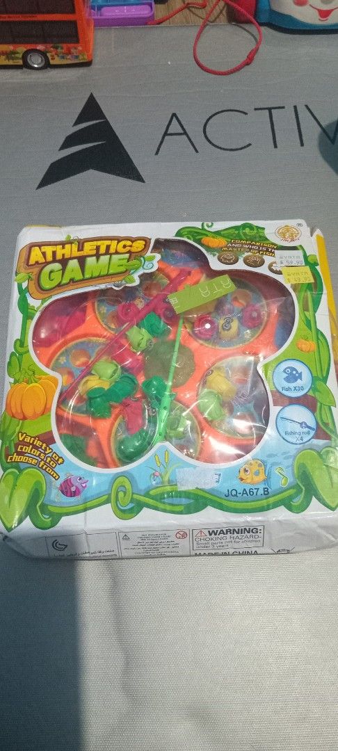 Fishing game toys (Category: Kids Toys) located in Mandaluyong City. Submitted by pamelaoliv26449 (Listing ID 1382891646, Image 1). Description: .