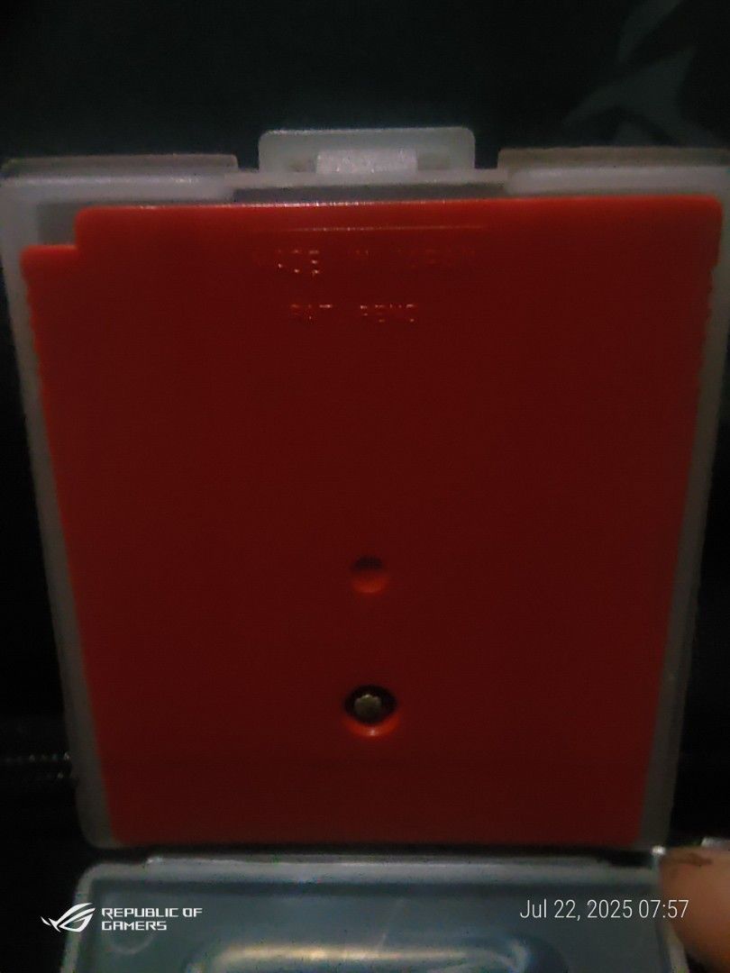 Gameboy Dmg pokemon Red & other games (Category: Nintendo) located in Las Pinas. Submitted by choochiee (Listing ID 1382957834, Image 3). Description: •Pokemon Red version - 1500 sold •Pokemon crystal version "bootleg" - 700 ~ sold •Wings of fury - 600 - available • ducktales - 700 - available •tetris - 800 sold • Dr.mario - 800 ~ sold •kwirk - sold ✅Tested ✅Negotiable ✅Pick up ✅Lbc ~ add 35 pesos for transpo ✅Lalamove •Bring your own device kung