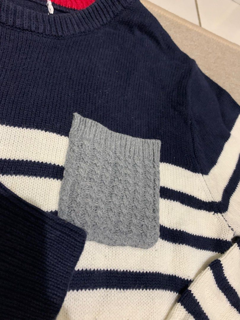 Global Work Sweater Striped with pocket (Kategori: 8 hingga 12 tahun) berada di Tangerang. Dikirim oleh deijii.wear (ID iklan 1383069115, Gambar 3). Deskripsi: Brand : Global Work Color : Navy White Size : 140 Tag : Tag atas cutting Minus : - Bahan lembut alus kutub bagus bgt modelnyaa BCA/SPAY Only Req Oren + Admin .