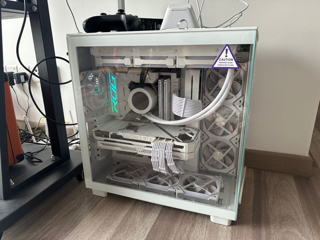 High Quality Pc Rig High End Gaming PC Rig Full White Build Rog, Computers & Tech, Desktops ...