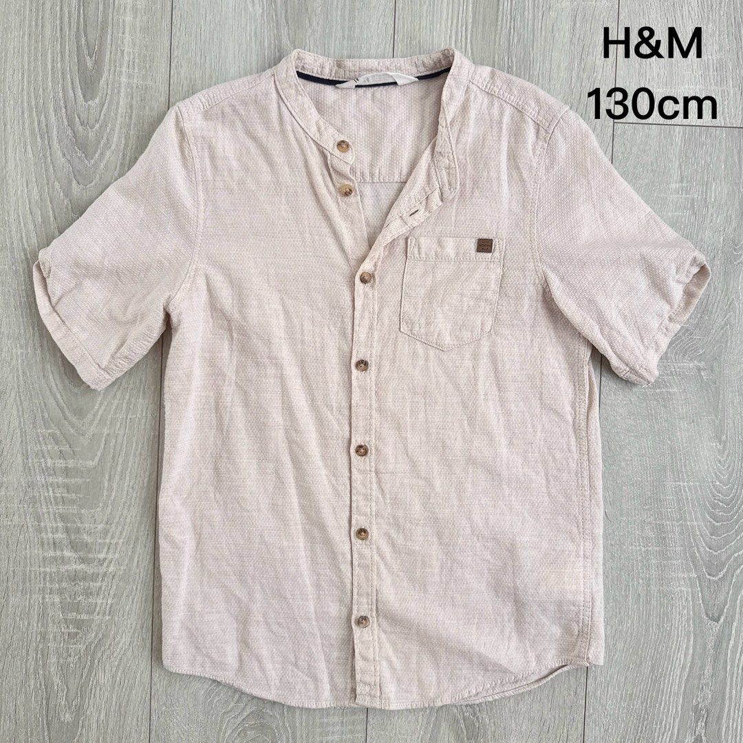 由 gracetwo (刊登 ID 1382524808，圖片 1) 提交，位於 台中市 (Taichung) 的 （二手良品）H&M兒童休閒襯衫（130cm） (類別：嬰兒及兒童流行時尚)，說明：（二手良品）H&M兒童休閒襯衫。尺寸： （130cm）。