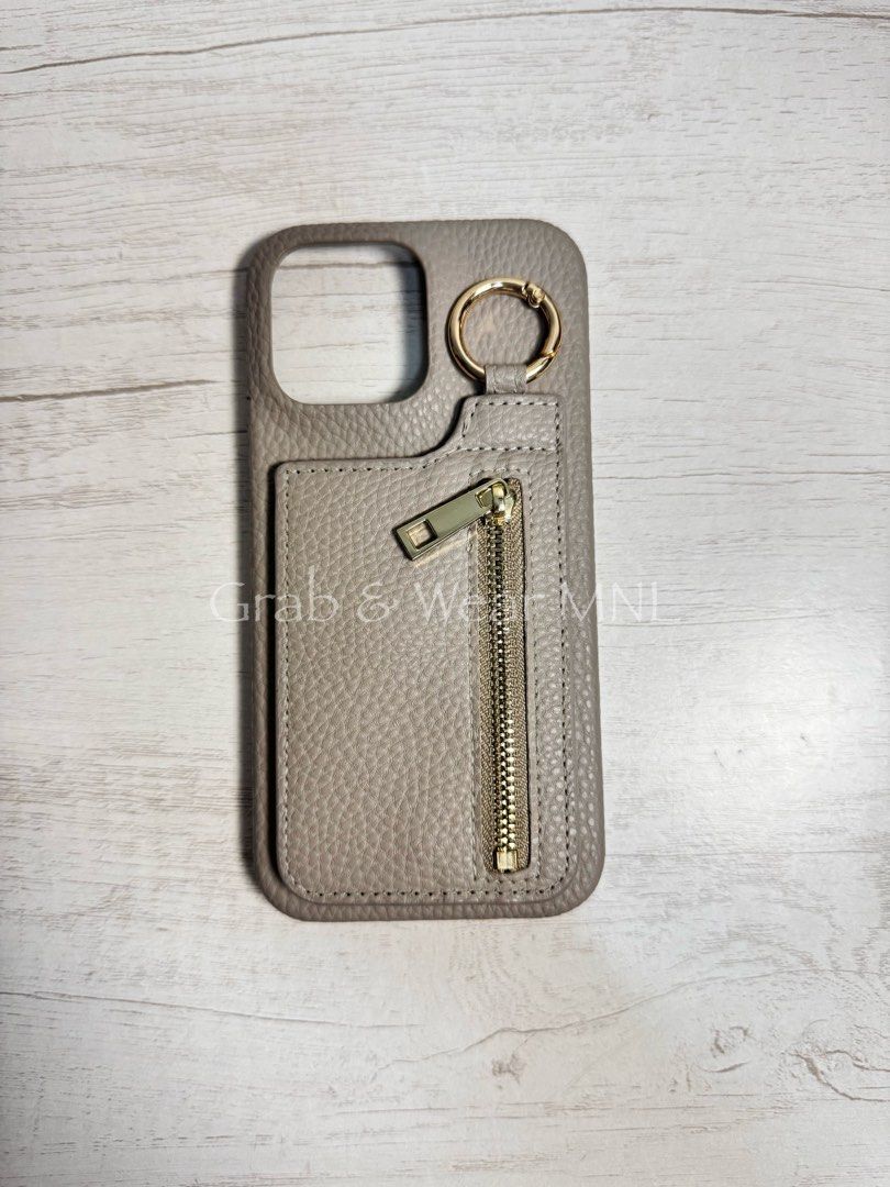 Iphone 14 Pro Max Case | Leather | Card Slot (Category: Cases & Sleeves) located in Pasig City. Submitted by grabwearmnl (Listing ID 1382950196, Image 1). Description: DECLUTTERING ✨ * Iphone 14 Pro Max Case * Used but not abused * Actual photos posted 🚛 Same day delivery via Lalamove 🚛 2-3 days via J&T 📍Santolan, Pasig City.