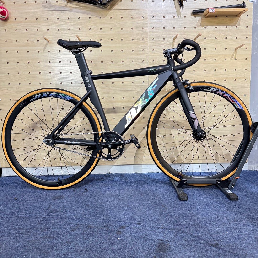 JIXF fixie bike | JIXF fixed gear bike | Areo design frame fixie bike ...