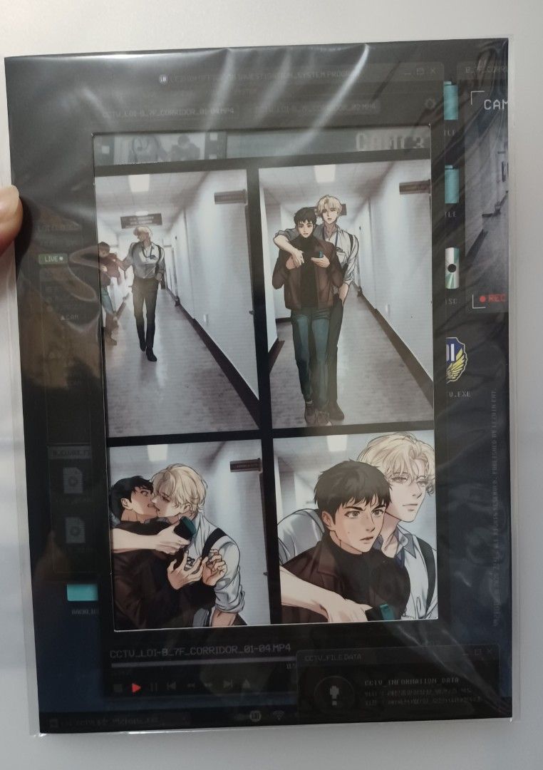 韓国 BL LEZHIN Backlight 監視カメラ4カットフィルム 韓国BL Backlight バックライト 監視カメラ4カットフィルム