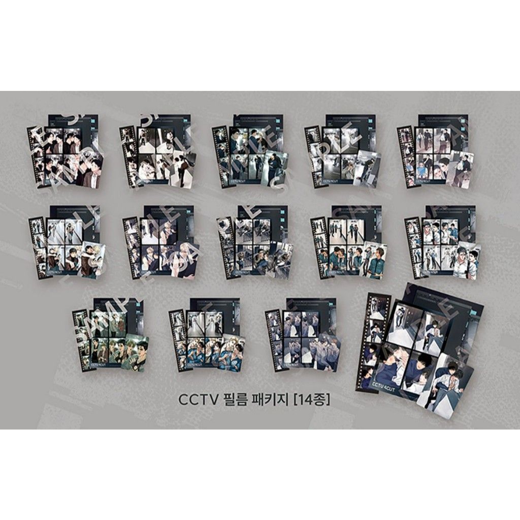 韓国 BL LEZHIN Backlight 監視カメラ4カットフィルム 韓国BL ジンクス 監視カメラ 4カットフィルム 警察パッケージ