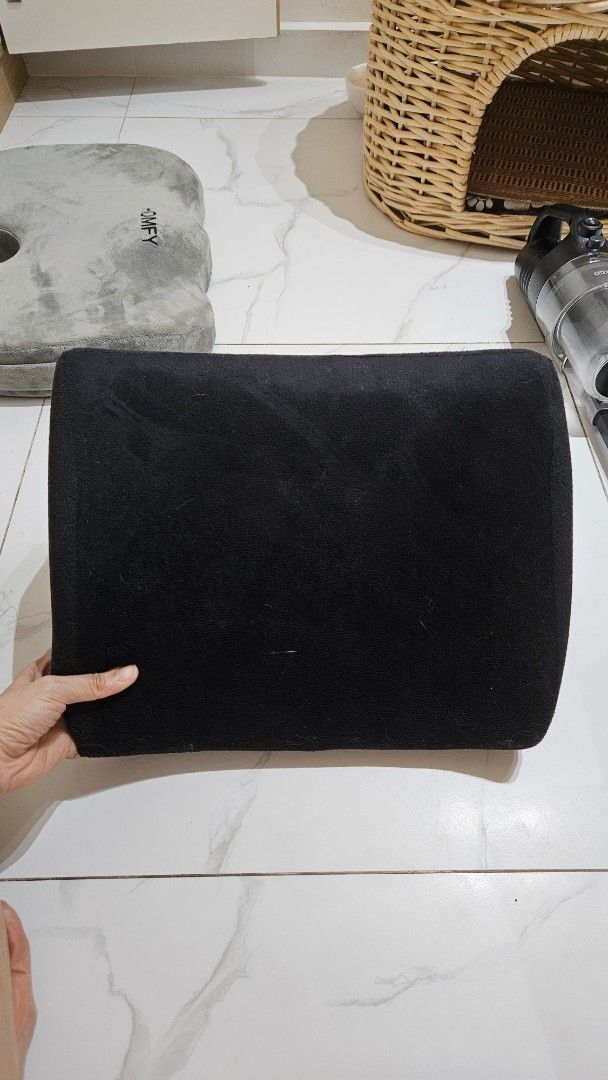 Lumbar support back cushion
