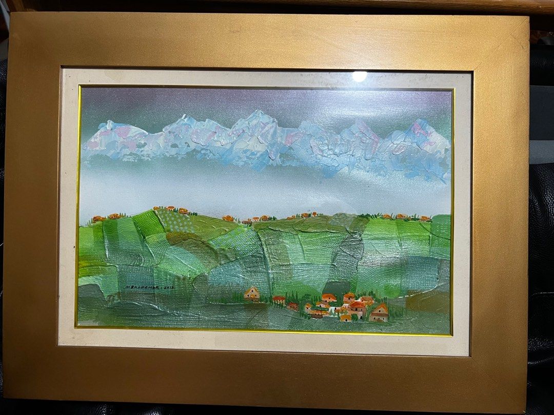 Manuel Baldemor Painting (Category: Frames & Pictures) located in Manila. Submitted by alwaysdeclutteringthings (Listing ID 1382988288, Image 2). Description: Manuel Baldemor Matterhorn Towers 2012 13x20 120k.
