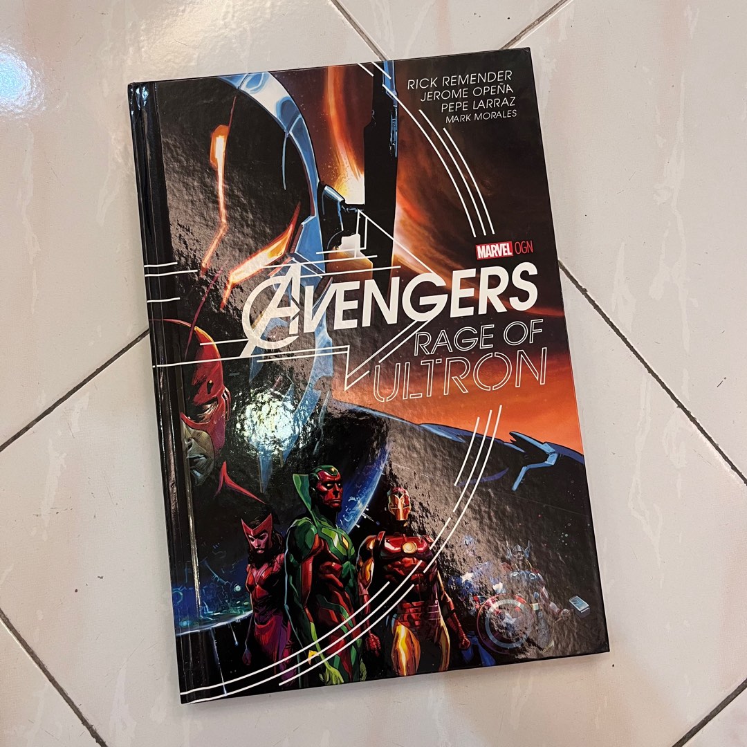Marvel Avengers : Rage of Ultron Hardcover Book , Hobbies & Toys, Books ...
