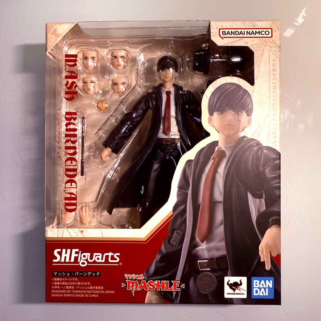 MISB Bandai Spirits Tamashii Nations s.h.figuarts MASHLE Mash Burnedead SHF SHFiguarts Action Figure, Authentic, New, Sealed & Unopened in Mint Condition Box (Category: Toy Figures) located in Singapore. Submitted by tudor8 (Listing ID 1383061025, Image 1). Description: Authentic, New, Sealed & Unopened in Mint Condition Box😊 Fixed price please, thanks 😊 First come first served basis while stocks last :) Items sold are not exchangeable/ returna