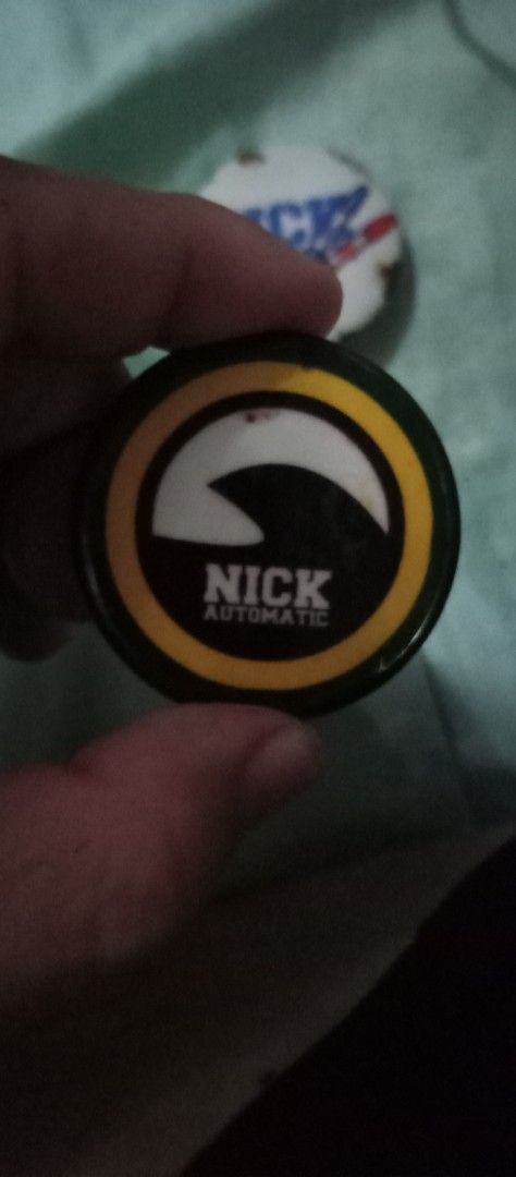 NICK AUTOMATIC PIN rare 3pcs (Category: Everything Else Others) located in Bacoor. Submitted by qualityucantrust (Listing ID 1382938444, Image 3). Description: Medyo mtagal na tinabi kaya kumupas.. COLLECTORS EDITION. rare po ito back in 2012 pa. see pix for referrences...👍 SA SUREBUYER 280 LAST ALL 3 PINS 3pcs bundle FREE: 1 CAN SAN MIG APPLE👍 QUALITY U CAN TRUST™.
