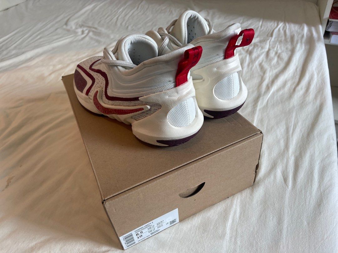 Nike Cosmic Unity 2 - Sisterhood (Category: Sneakers) located in Mandaluyong City. Submitted by estung (Listing ID 1382895327, Image 3). Description: Nike Basketball Cosmic Unity 2 - Sisterhood XDR Size: US 8.5M Condition: Used Source: Nike FS Valenzuela Inclusions: Complete with original box Price: 2k php Meetup Locations: Pasig (Ortigas, Tiendesitas, The Grove) Mandaluyong (Boni MRT, Greenfield) Quezon City (Bridgetown) Shipping: via lalamove/g