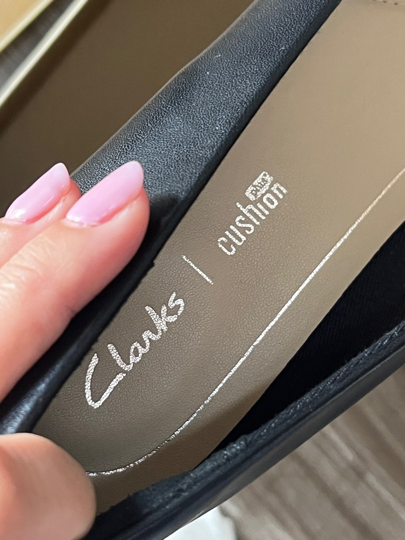 Original clarks office/uniform shoes on Carousell