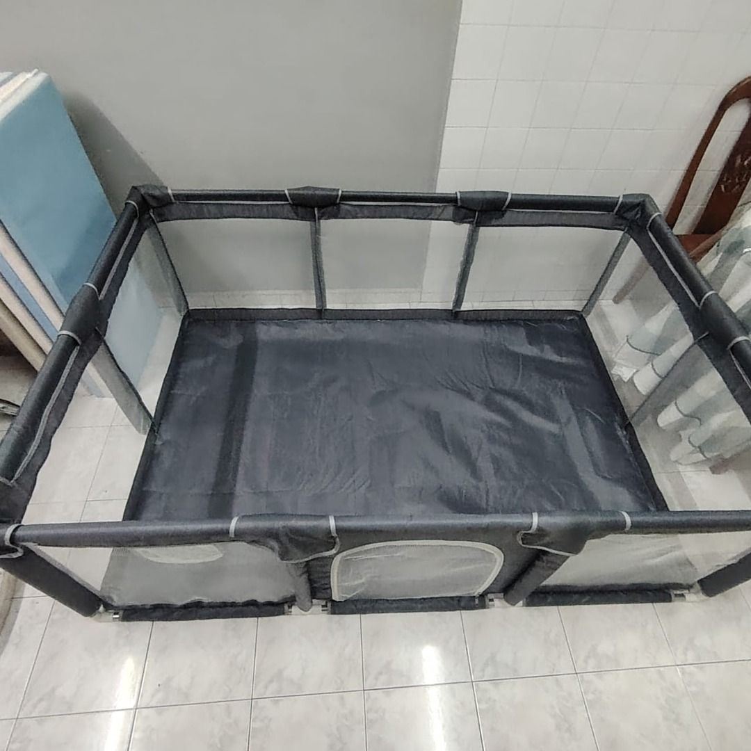 PLAYPEN (Category: Cots & Cribs) located in Melaka Tengah. Submitted by nazirul_aiman (Listing ID 1383052349, Image 1). Description: SIZE: 120CM x 180 CM COD: Melaka Tengah. Jauh boleh pos..