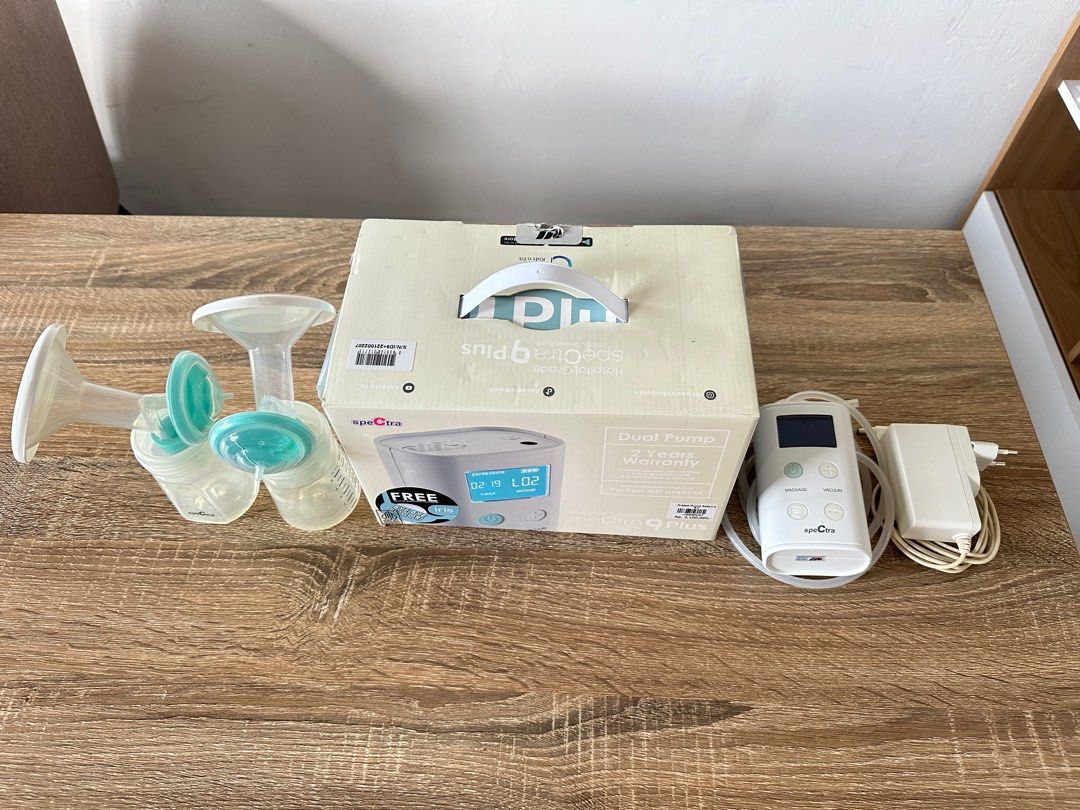 Pompa Spectra 9 Plus (Kategori: Perawatan & Makanan Anak) berada di Denpasar. Dikirim oleh primatangk90772 (ID iklan 1383033200, Gambar 2). Deskripsi: Dijual Breast Pump Spectra 9 plus, Kondisi Istimewa, semua alat masih berfungsi dengan baik. Ukuran corong 24 mm. Valve dan Airtight Cap by Kinemade. Alat yg diperoleh: - breast shield 2 - back-flow protector 2 - airtight cap 2 - valve 2 - premium pp bottle 2 - spectra 9 plus 1 - tubing 2 - breast 