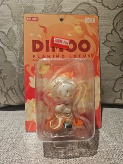Dimoo flaming lotus figure 100% Thailand exclusive, Hobbies