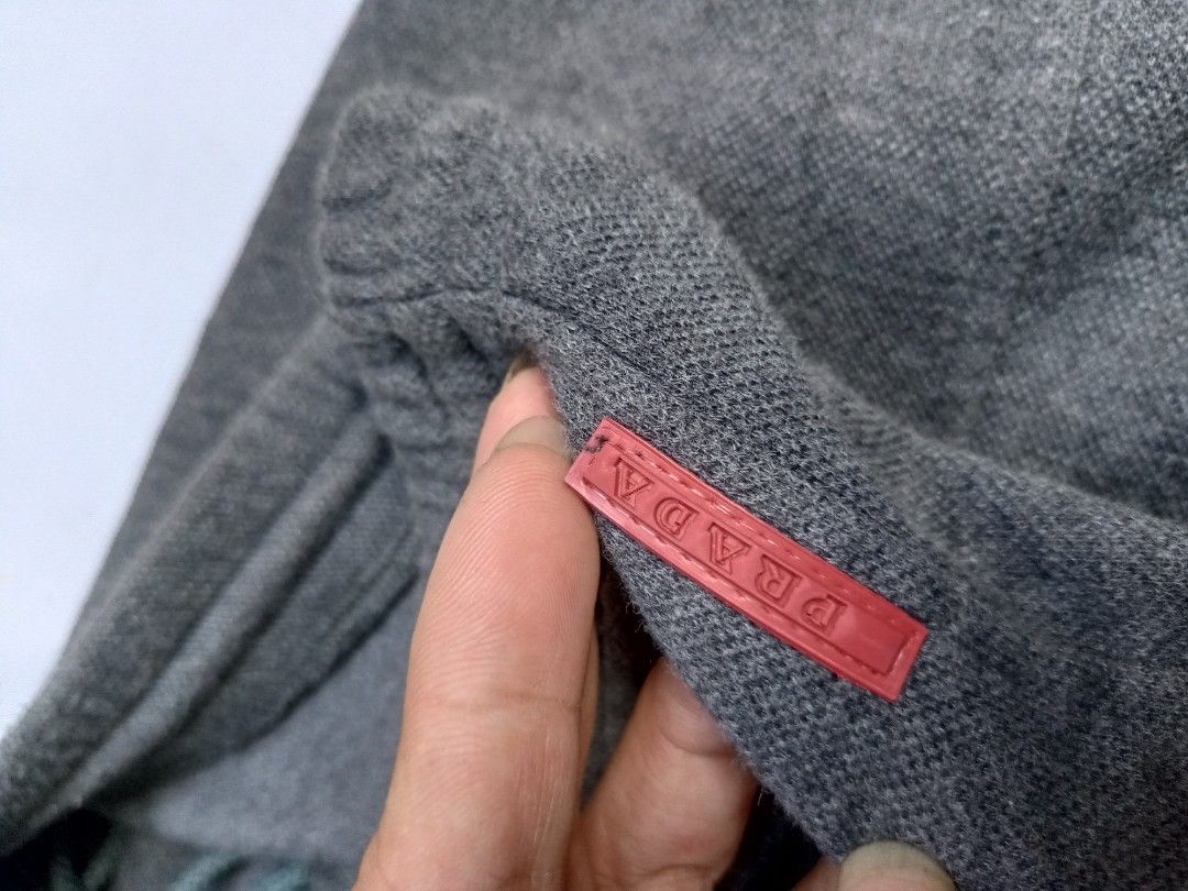 PRADA JOGGING PANTS (Category: Joggers) located in Quezon City. Submitted by kmbthrift19 (Listing ID 1383042688, Image 3). Description: FS PRADA RED BAR JOGGING PANTS IN EXCELLENT CONDITION PRICE IS STILL NEGOTIABLE JUST PM FOR MORE INFORMATION THANKS.