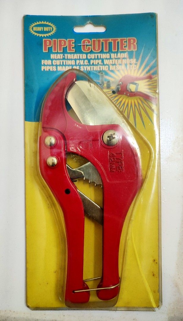 PVC pipe cutter (Category: Everything Else Others) located in Manila. Submitted by cloudcar (Listing ID 1382990916, Image 1). Description: PVC Pipe Cutter ( Taiwan/ 42mm).