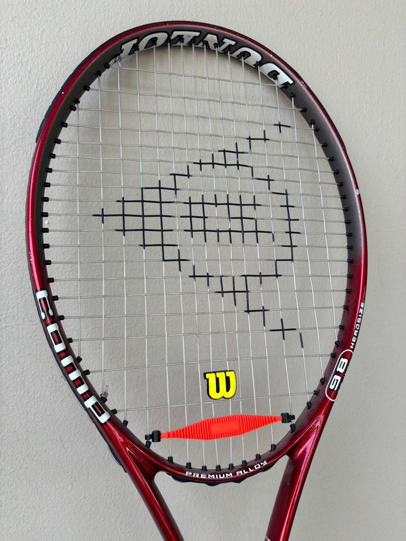 Racket (Category: Racket & Ball Sports) located in Kuala Lumpur. Submitted by ayafrna (Listing ID 1382973835, Image 3). Description: owned for so long, changed everything grip strings etc but never use. just change the grip and its alls good. current one old already i have 2. another one in red with orange grip. take both rm150 free shipping. dm if want to take both.