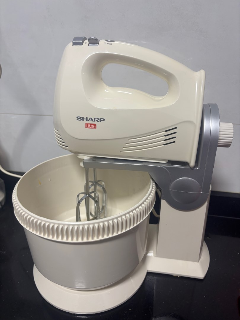 Sharp Libra electric hand and stand mixer, TV & Home Appliances ...