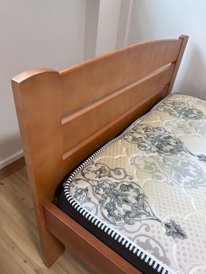 Single Bed Frame with Mattress65075082303875113