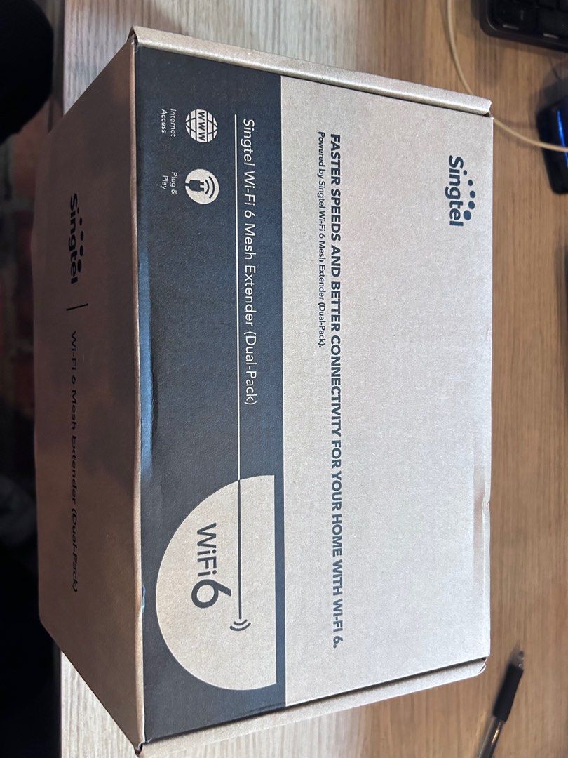 Singtel WiFi 6 Mesh Extender (Dual Pack)63202637808001111