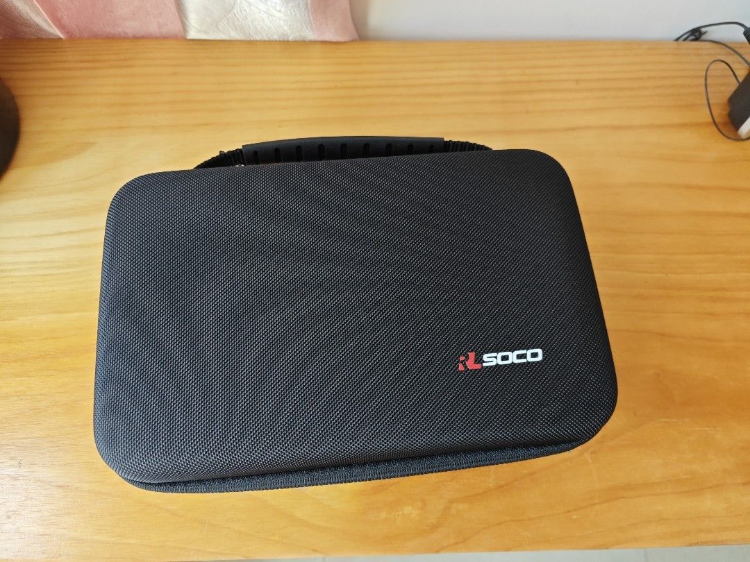 SOCO Hard Shell Case (Category: Cases & Sleeves) located in Singapore. Submitted by docrs (Listing ID 1382920641, Image 1). Description: - Brand new SOCO hard shell case. - Features: - Handle for easy carrying - Interior compartments - Securing strap - Includes desiccant pack to keep contents dry. - Perfect for storing electronics and small items. Mini PC and power supply..