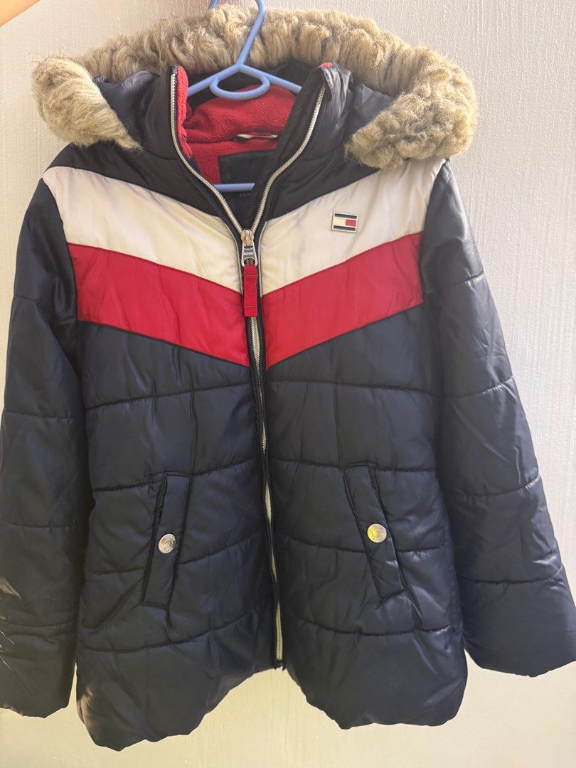 Tommy Hilfiger Winter Jacket (Category: Babies & Kids Fashion) located in Georgetown. Submitted by mal3322 (Listing ID 1382953026, Image 2). Description: 6Yrs Girl Condition as pictured Disclaimer : all preloved items may have slight stain or flaws. Actual colors may differ slightly from your screen due to phone camera and lighting. .