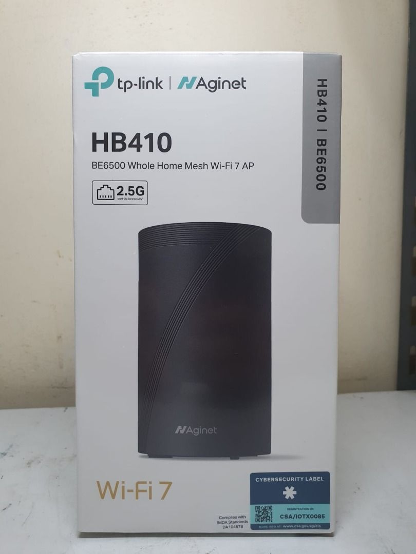 TP-Link HB410 BE6500 Whole Home Mesh Wi-Fi 7 AP63203622986113111