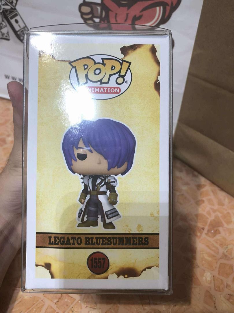 TRIGUN; Legato - Funko Pop (Category: Figurines & Statues) located in Quezon City. Submitted by n1elqqqq (Listing ID 1383043489, Image 3). Description: TRIGUN Legato - 500php w/ boss protection Payment thru Gcash Shipping via LBC or Lalamove location: Quezon City.