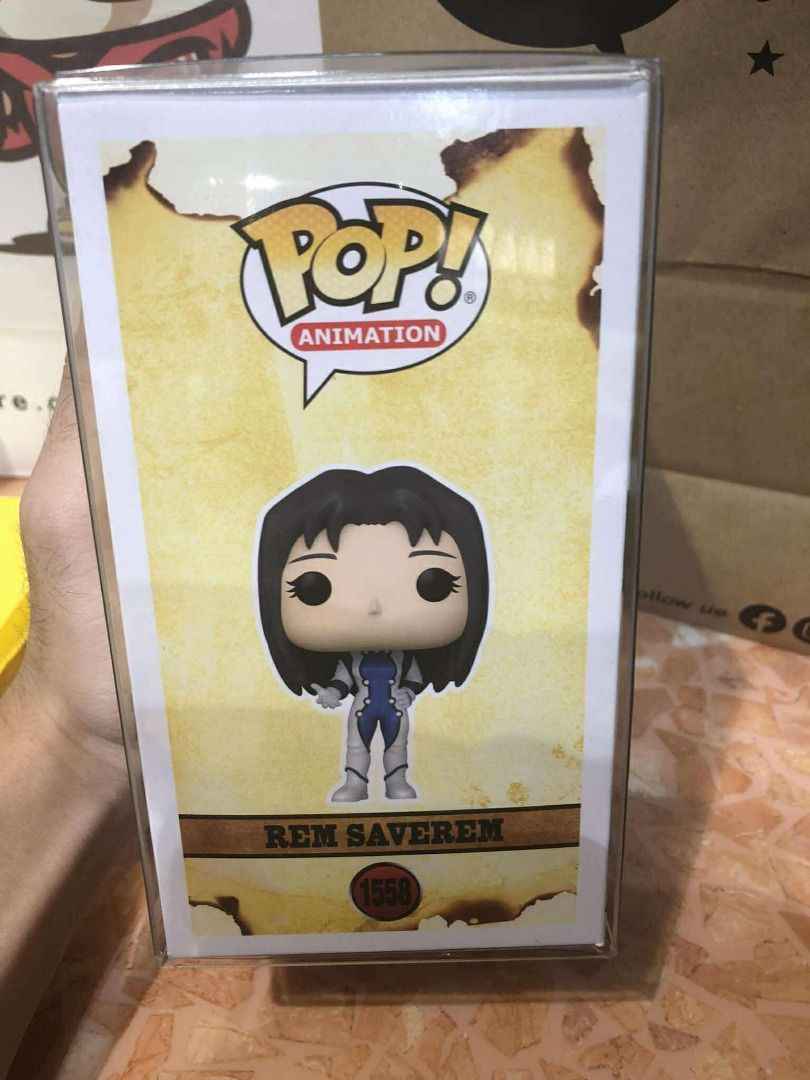 TRIGUN; Rem - Funko Pop (Category: Figurines & Statues) located in Quezon City. Submitted by n1elqqqq (Listing ID 1383043901, Image 3). Description: TRIGUN Rem - 500php w/ boss protection Payment thru Gcash Shipping via LBC or Lalamove location: Quezon City.