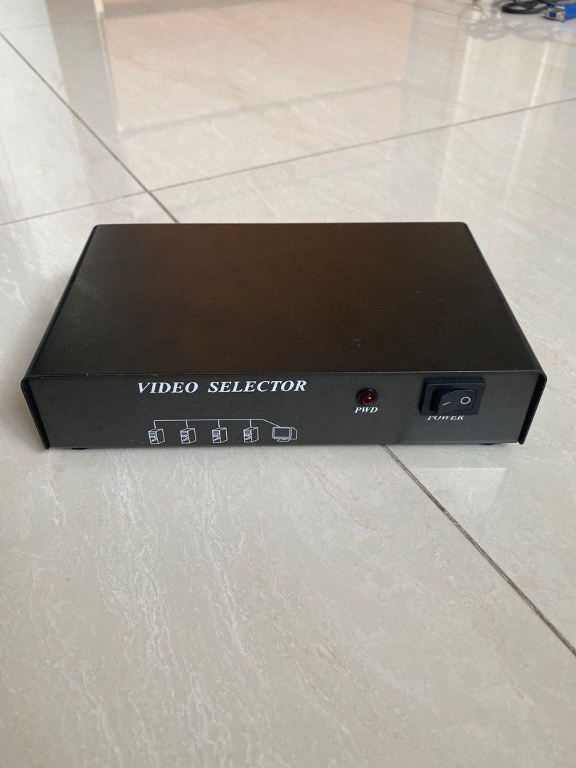 Projector Switcher VSB-41 Video Switcher & Projector Sharing Device, TV & Home Appliances ...