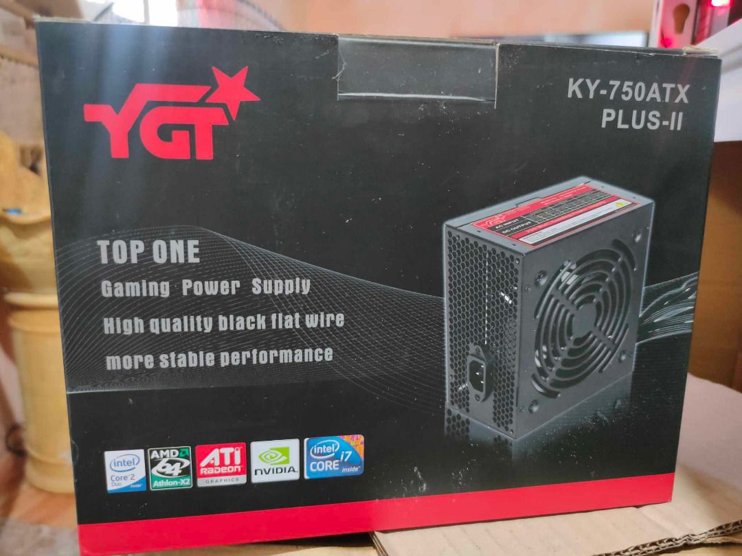 YGT 750w Power SUpply for computer (Category: Other Accessories) located in Manila. Submitted by ytmmanila (Listing ID 1382919934, Image 2). Description: YGT 750w Power SUpply for computer loc manila.