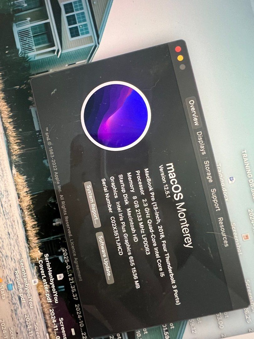 2018 Silver Macbook Pro - with Touchbar (256GB) (Category: Laptops & Notebooks) located in Makati City. Submitted by ilovemycatsforever (Listing ID 1383114906, Image 2). Description: 256GB 13-inch Memory 8GB 2.3GHz Quad Core Intel Core i5 Max 2-3 hours battery life span Issue: needs reformatting (ie new software updating), battery needs to be replaced, minimal scratches No inclusions (charger, box) Meet up in Greenbelt Makati only .