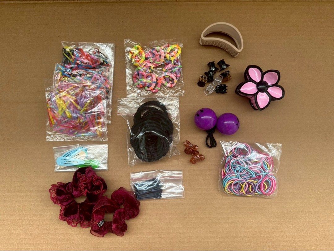 圖7-11髮飾絨布髮圈髮束磨砂髮夾鯊魚夾大腸圈微笑圓球髮束黑色髮圈無縫不傷髮橡皮筋瀏海夾小黑夾小毛夾bb夾小抓夾髮圈花朵髮夾