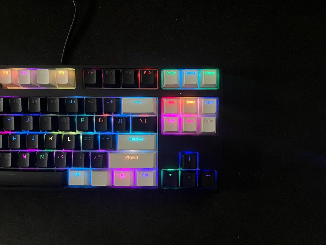 🌟 Starry Night RGB Custom Gaming Mechanical Keyboard | 80% Layout | TKL | Blue Switch | Hot Swappable | BNIB63205804371075113