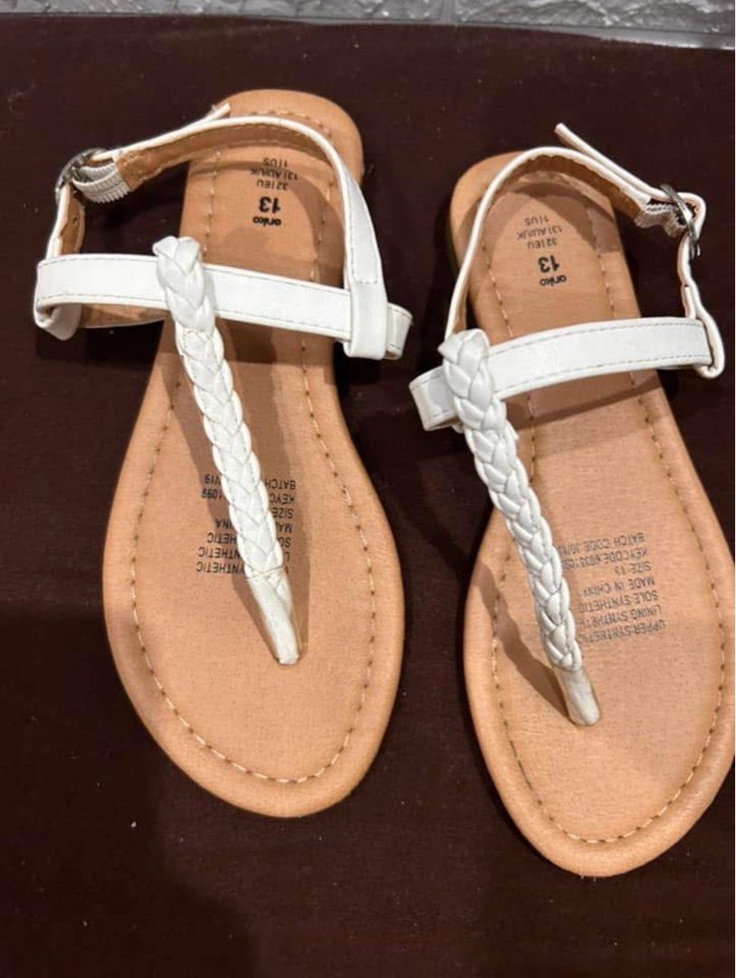 Anko kids sandals (Category: Babies & Kids Fashion) located in Quezon City. Submitted by allforgeorgia (Listing ID 1383264162, Image 1). Description: 18cm Anko Bnew no tag.