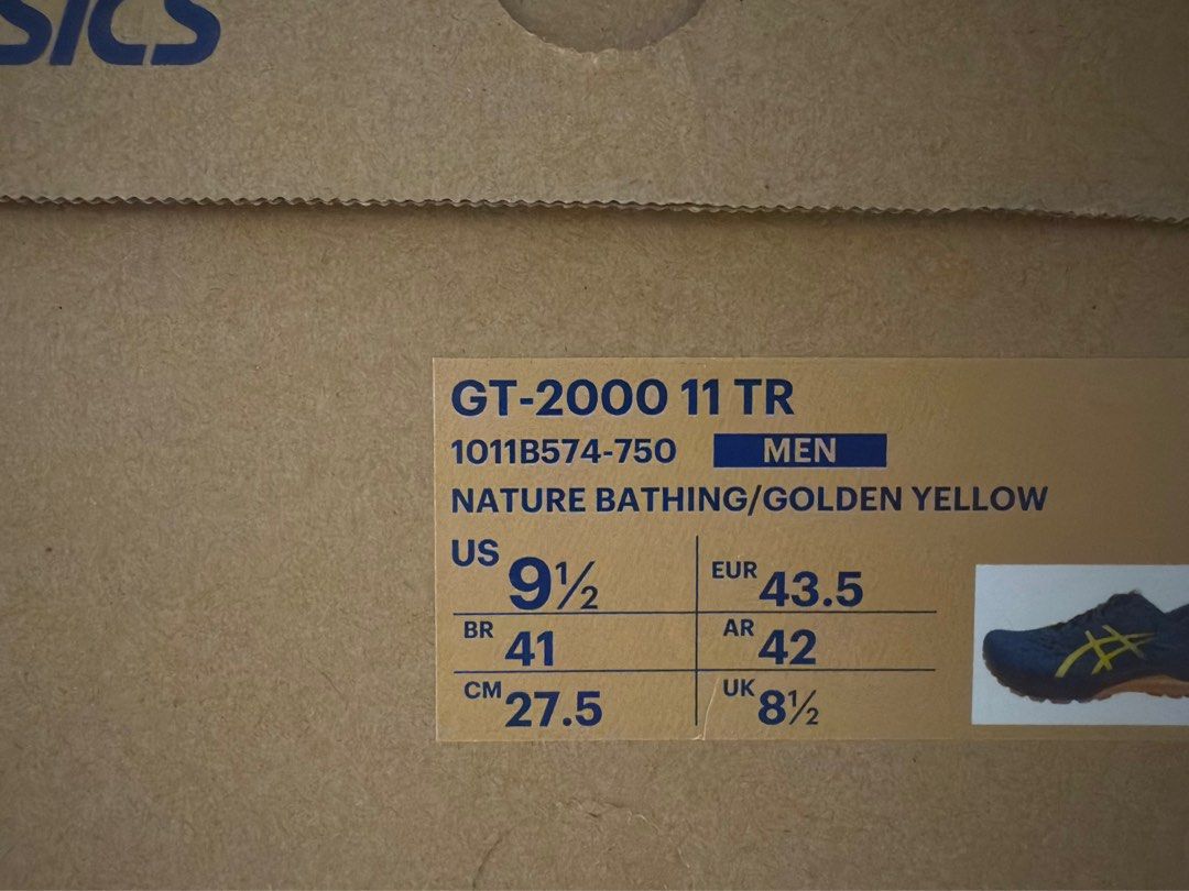 ASICS GT-2000 11 Trail Men’s Running Shoe (US 9.5) (Category: Sneakers) located in Singapore. Submitted by nooobmaster (Listing ID 1383218532, Image 3). Description: US9.5. PM for details. Once sold, no returns/refunds/exchanges..