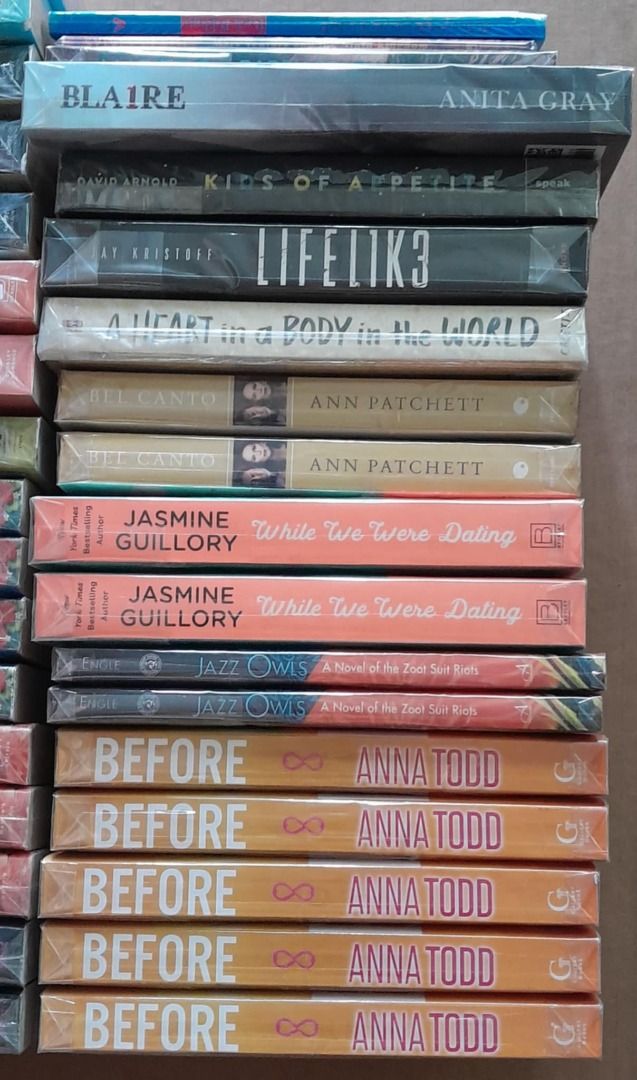 ASSORTED PAPERBACK (NEW) (Category: Storybooks) located in San Pablo. Submitted by ABUBOOKS (Listing ID 1383223790, Image 3). Description: CHOOSE YOUR BUNDLE DEALS 📚✨ 📘 Choose 10 paperbacks – only 900 pesos 📗 Choose 5 paperbacks – only 500 pesos 📕 Choose 3 paperbacks – only 340 pesos QUITTING SALE: URGENT STOCK CLEARANCE 📚 We're closing down due to an emergency — and every book MUST GO! 🔥 Bestsellers, thrillers, romance, fiction — all at ro