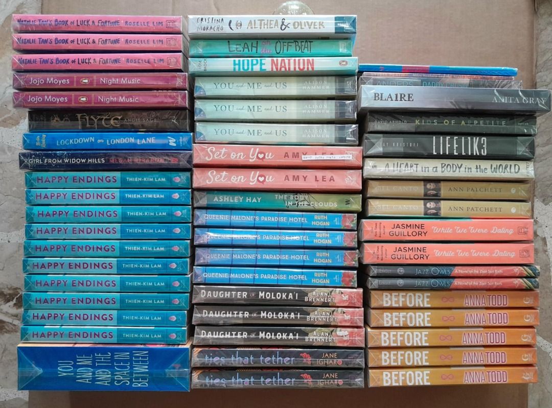 ASSORTED PAPERBACK (NEW) (Category: Storybooks) located in San Pablo. Submitted by ABUBOOKS (Listing ID 1383223790, Image 1). Description: CHOOSE YOUR BUNDLE DEALS 📚✨ 📘 Choose 10 paperbacks – only 900 pesos 📗 Choose 5 paperbacks – only 500 pesos 📕 Choose 3 paperbacks – only 340 pesos QUITTING SALE: URGENT STOCK CLEARANCE 📚 We're closing down due to an emergency — and every book MUST GO! 🔥 Bestsellers, thrillers, romance, fiction — all at ro