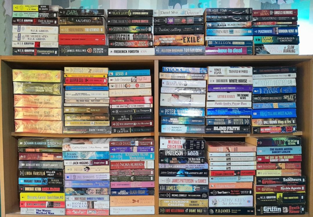 ASSORTED POCKETBOOKS (Category: Storybooks) located in San Pablo. Submitted by ABUBOOKS (Listing ID 1383179556, Image 1). Description: 📚 EMERGENCY POCKETBOOK SALE — CLEARANCE BUNDLES! Letting go of well-loved stories at ultra-affordable prices. Perfect for readers who want a good read without breaking the bank! 🔹 10 pocketbooks – ₱200 🔹 5 pocketbooks – ₱120 🔹 3 pocketbooks – ₱75 📖 These are preloved pocketbooks — most in good used condition,
