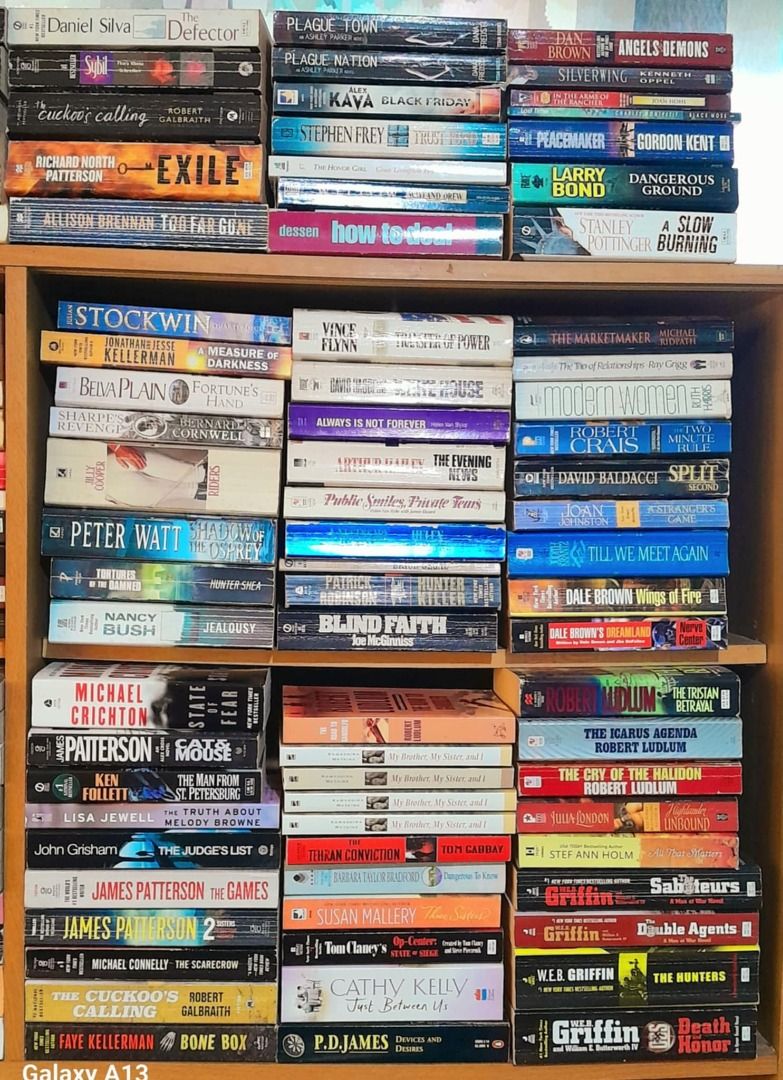 ASSORTED POCKETBOOKS (Category: Storybooks) located in San Pablo. Submitted by ABUBOOKS (Listing ID 1383179556, Image 3). Description: 📚 EMERGENCY POCKETBOOK SALE — CLEARANCE BUNDLES! Letting go of well-loved stories at ultra-affordable prices. Perfect for readers who want a good read without breaking the bank! 🔹 10 pocketbooks – ₱200 🔹 5 pocketbooks – ₱120 🔹 3 pocketbooks – ₱75 📖 These are preloved pocketbooks — most in good used condition,
