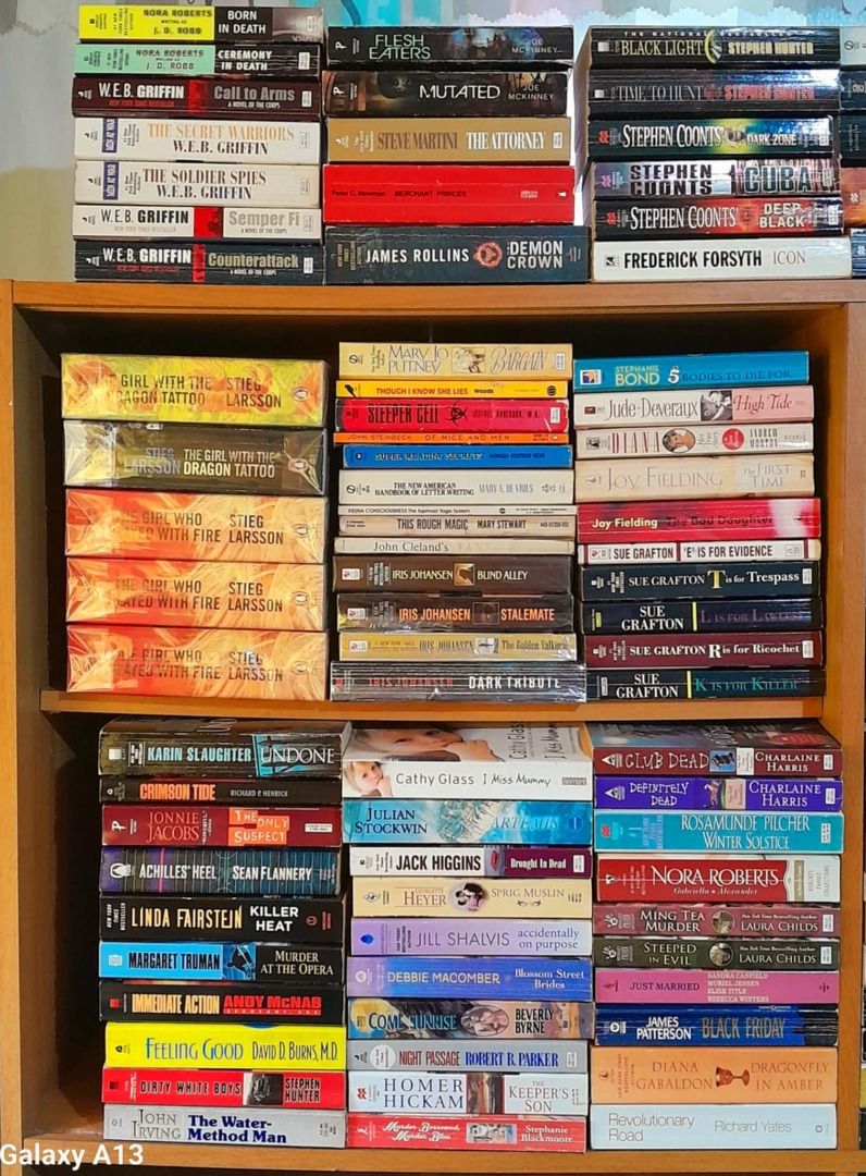 ASSORTED POCKETBOOKS (Category: Storybooks) located in San Pablo. Submitted by ABUBOOKS (Listing ID 1383179556, Image 2). Description: 📚 EMERGENCY POCKETBOOK SALE — CLEARANCE BUNDLES! Letting go of well-loved stories at ultra-affordable prices. Perfect for readers who want a good read without breaking the bank! 🔹 10 pocketbooks – ₱200 🔹 5 pocketbooks – ₱120 🔹 3 pocketbooks – ₱75 📖 These are preloved pocketbooks — most in good used condition,