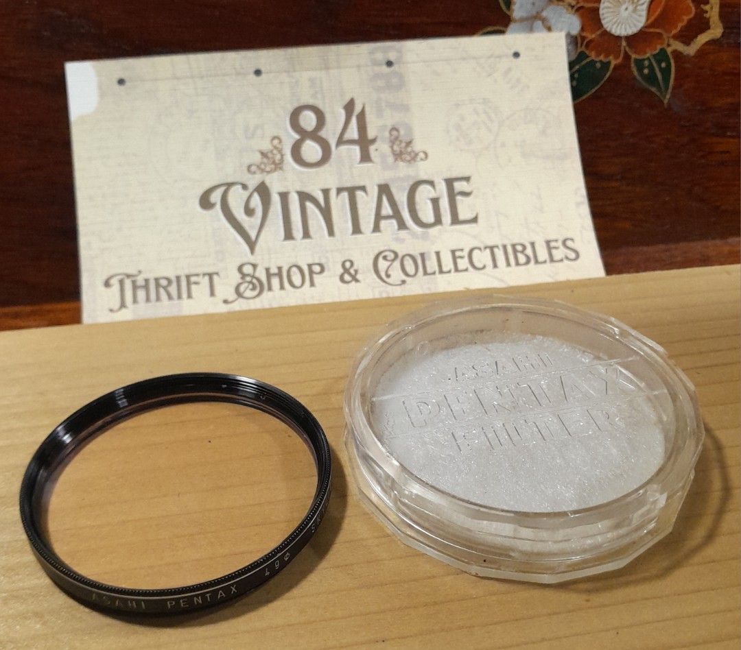 Authentic Asahi Pentax Filter with Case (Category: Lens & Kits) located in Las Pinas. Submitted by 84vintage (Listing ID 1383233162, Image 1). Description: Actual photos posted. Please examine them carefully as they are part of the description. --📌 MUST READ Before Dealing with us 📌-- ⚠️Price is posted. No lowballs please. ⚠️Vintage items are only sold As Is Where Is. If you want new items without any flaws, you can buy at the mall. Please mana