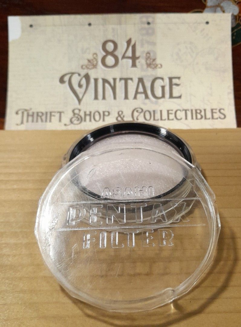 Authentic Asahi Pentax Filter with Case (Category: Lens & Kits) located in Las Pinas. Submitted by 84vintage (Listing ID 1383233162, Image 2). Description: Actual photos posted. Please examine them carefully as they are part of the description. --📌 MUST READ Before Dealing with us 📌-- ⚠️Price is posted. No lowballs please. ⚠️Vintage items are only sold As Is Where Is. If you want new items without any flaws, you can buy at the mall. Please mana