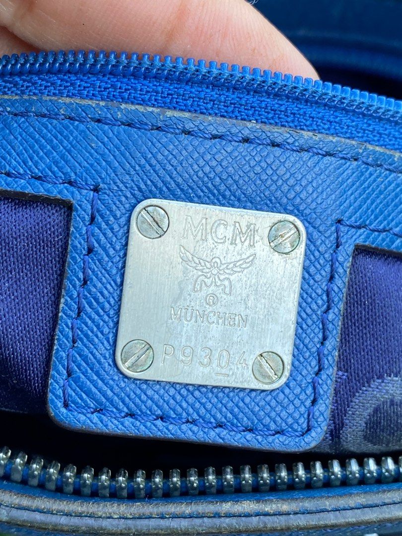 Authentic MCM sling bag (Category: Luxury Bags & Wallets) located in Dumanjug. Submitted by avegailbal20275 (Listing ID 1383201820, Image 2). Description: Used authentic MCM sling bag for men. Still in good condition, with minor flaws or scratches. .