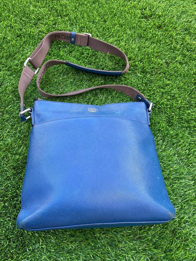 Authentic MCM sling bag (Category: Luxury Bags & Wallets) located in Dumanjug. Submitted by avegailbal20275 (Listing ID 1383201820, Image 1). Description: Used authentic MCM sling bag for men. Still in good condition, with minor flaws or scratches. .
