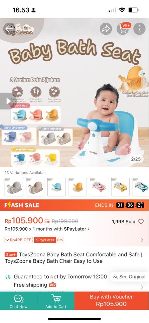 Baby Bath Seat Kisubo (Kategori: Orang Tua, Bayi & Anak - Lainnya) berada di Jakarta Pusat. Dikirim oleh preloveedbytikaa (ID iklan 1383177958, Gambar 3). Deskripsi: seperti baru. anaknya ga suka mandi duduk haha.