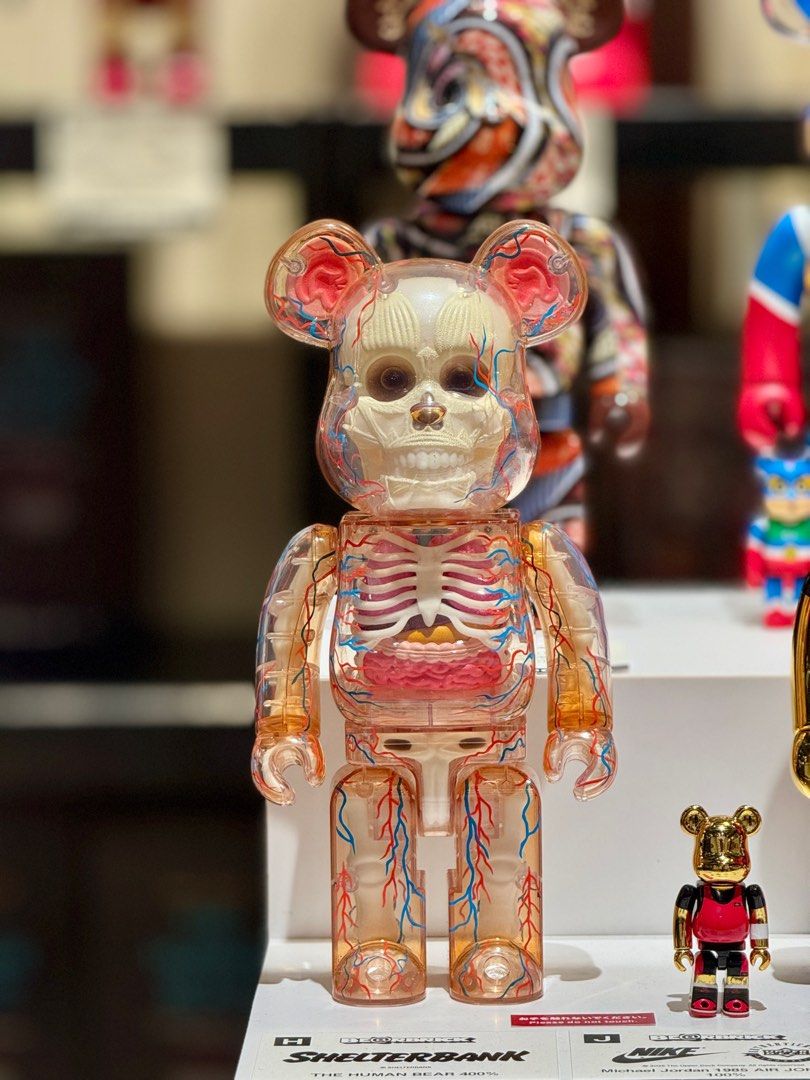🎏預訂🎏Bearbrick 400% SHELTERBANKTHE HUMAN BEAR, 興趣及遊戲